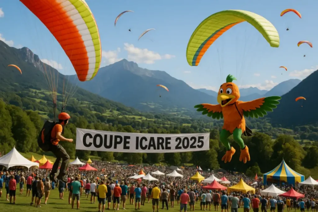 Coupe Icare 2025: фестиваль свободного полёта во Франции
